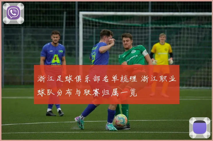 浙江足球俱乐部名单梳理 浙江职业球队分布与联赛归属一览